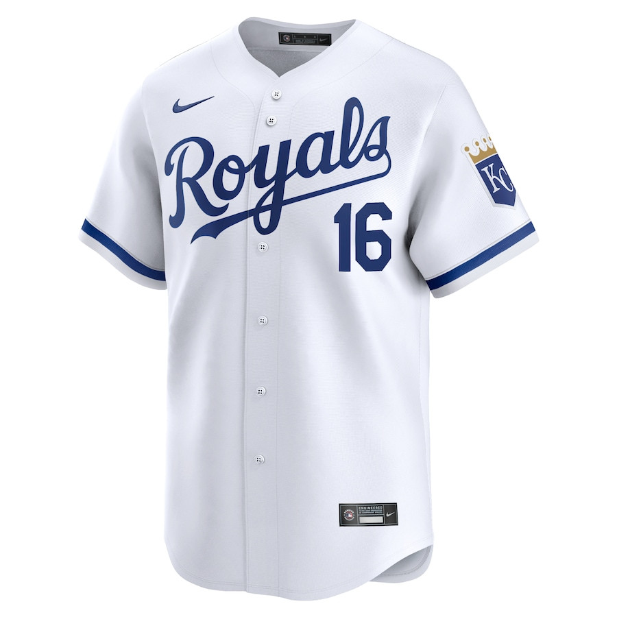 Alternative view of Bo Jackson 16 Kansas City Royals Home Limited Player Men Baseball Jersey - White 