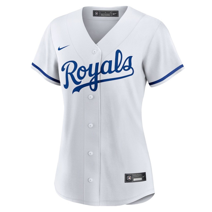 Alternative view of Bobby Witt Jr. 7 Kansas City Royals Women's Home Player Baseball Jersey - White 