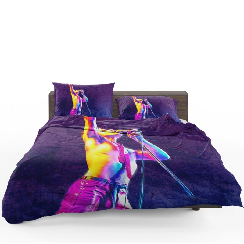 Bohemian Rhapsody Movie Freddie Mercury Bedding Set - Custom Bedding Set