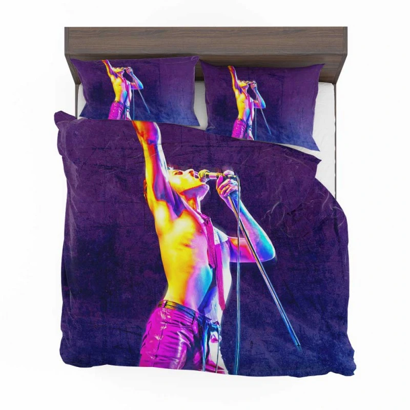 Alternative view of Bohemian Rhapsody Movie Freddie Mercury Bedding Set - Custom Bedding Set