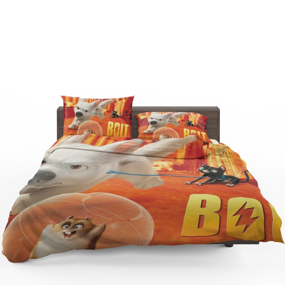 Bolt Movie Adventure Bedding Set - Custom Bedding Set
