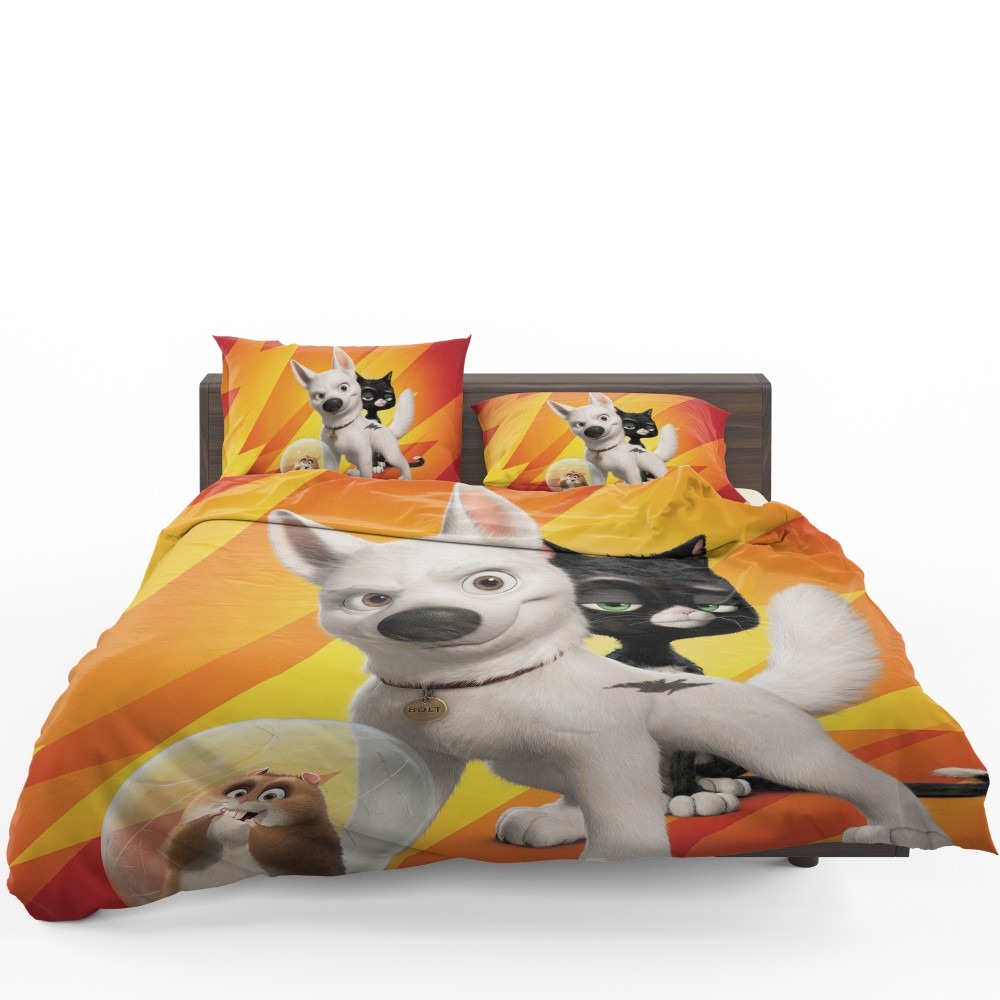 Bolt Movie Kids Bedding Set - Custom Bedding Set