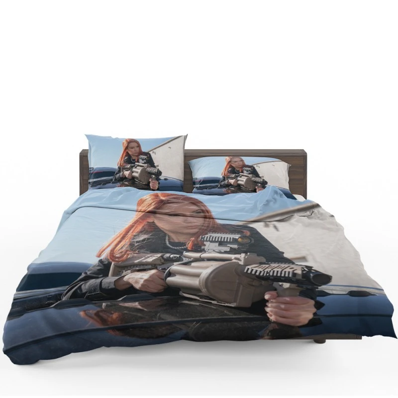 Boss Level Movie Meadow Williams Bedding Set - Custom Bedding Set