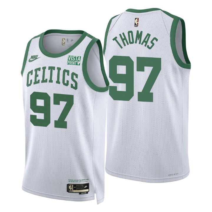 Boston Celtics Brodric Thomas 2021-22 75th Anniversary Classic Edition Year Zero Basketball Jersey