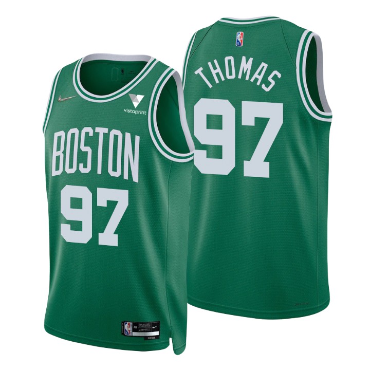 Boston Celtics Brodric Thomas 75th Anniversary Diamond Basketball Jersey Icon