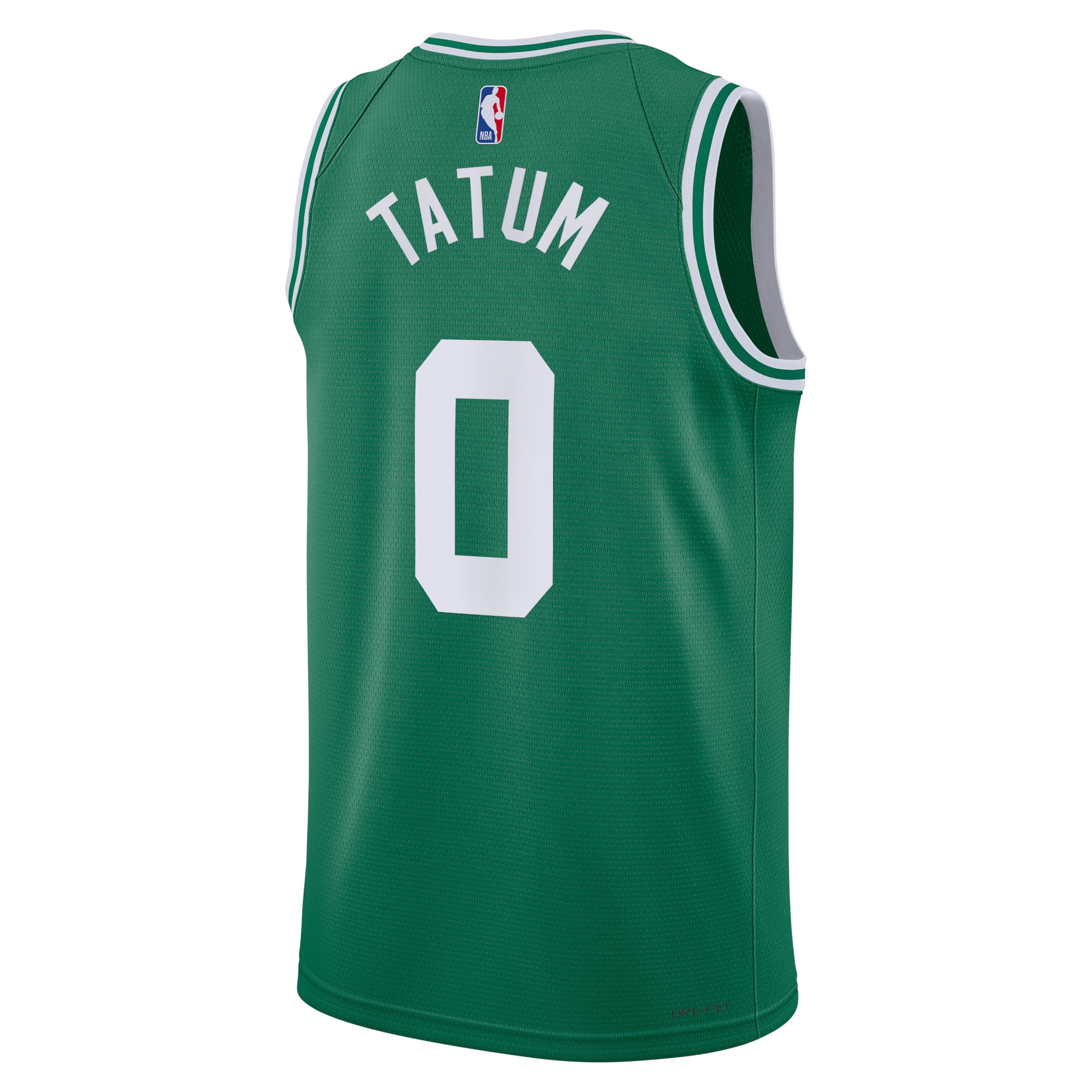 Alternative view of Boston Celtics Icon Edition Swingman Basketball Jersey - Kelly Green - Jayson Tatum - Unisex - JS188