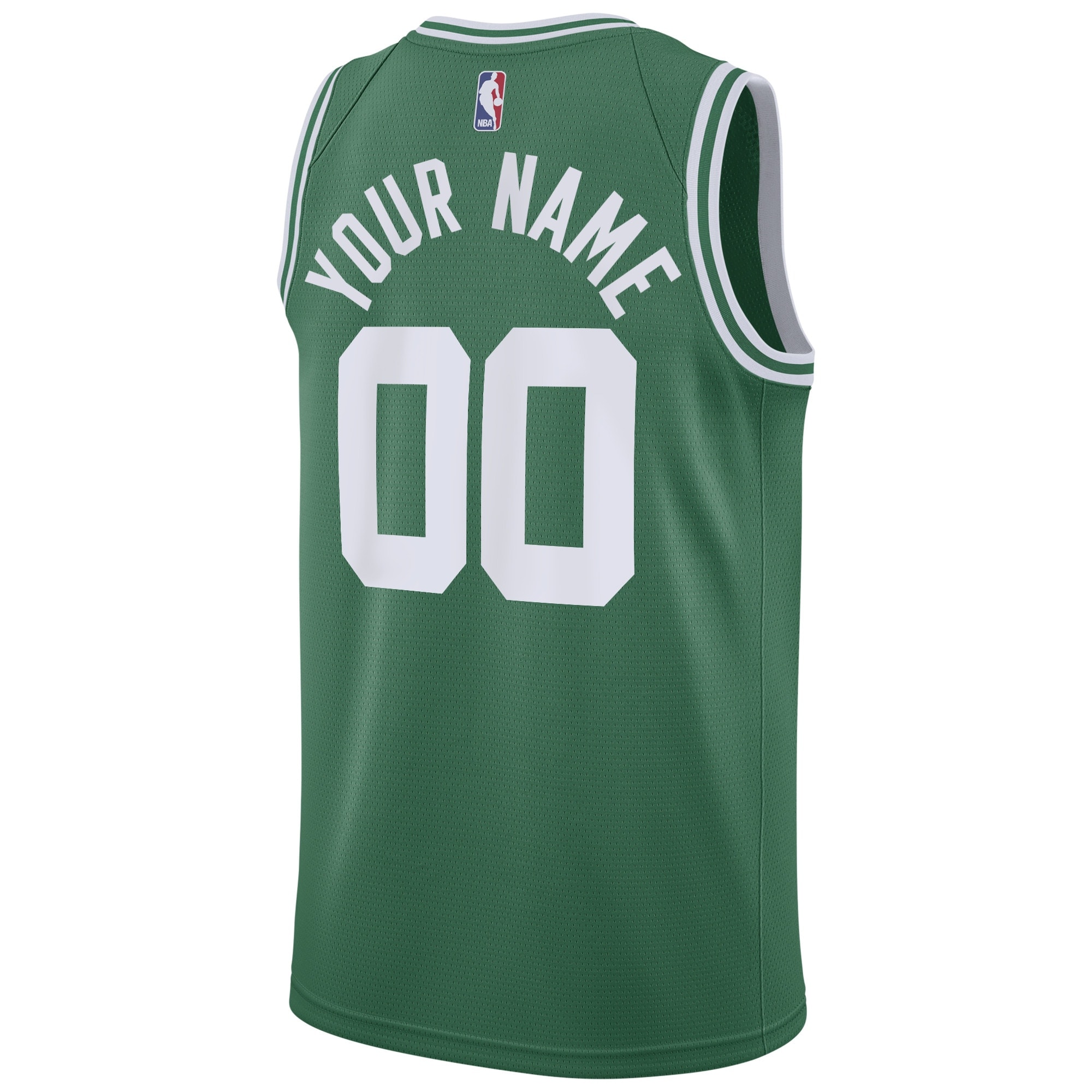 Alternative view of Boston Celtics Icon Swingman Basketball Jersey - Custom - Mens - JS479