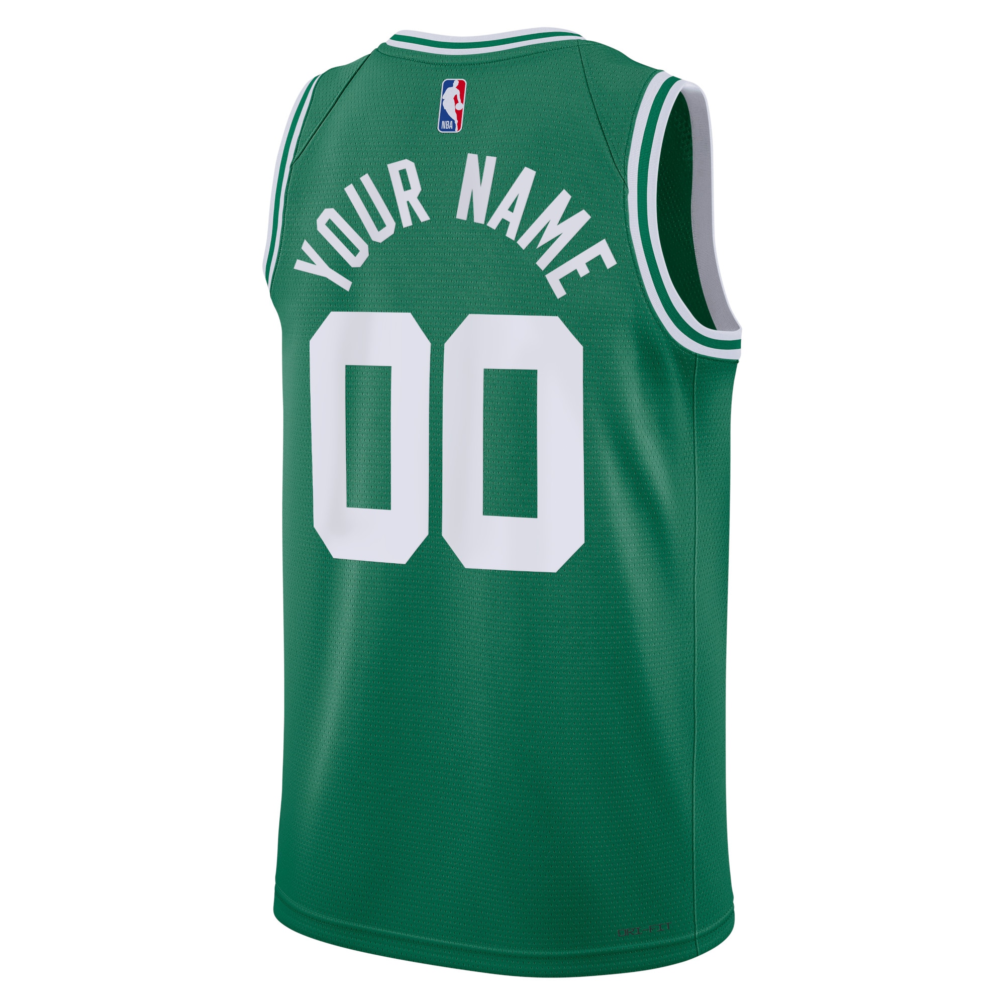 Alternative view of Boston Celtics Icon Swingman Basketball Jersey - Custom - Unisex - JS236