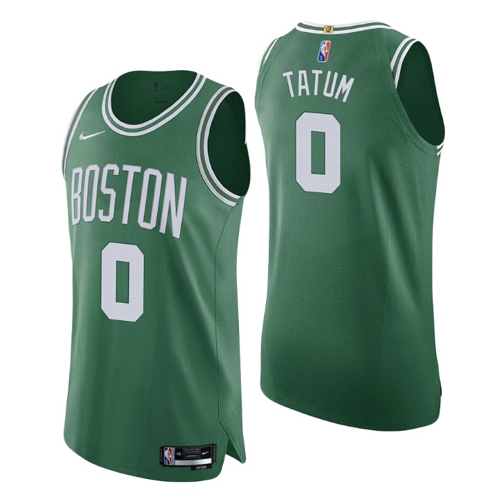 Boston Celtics Jayson Tatum 2021-22 75th Anniversary Authentic Basketball Jersey Icon