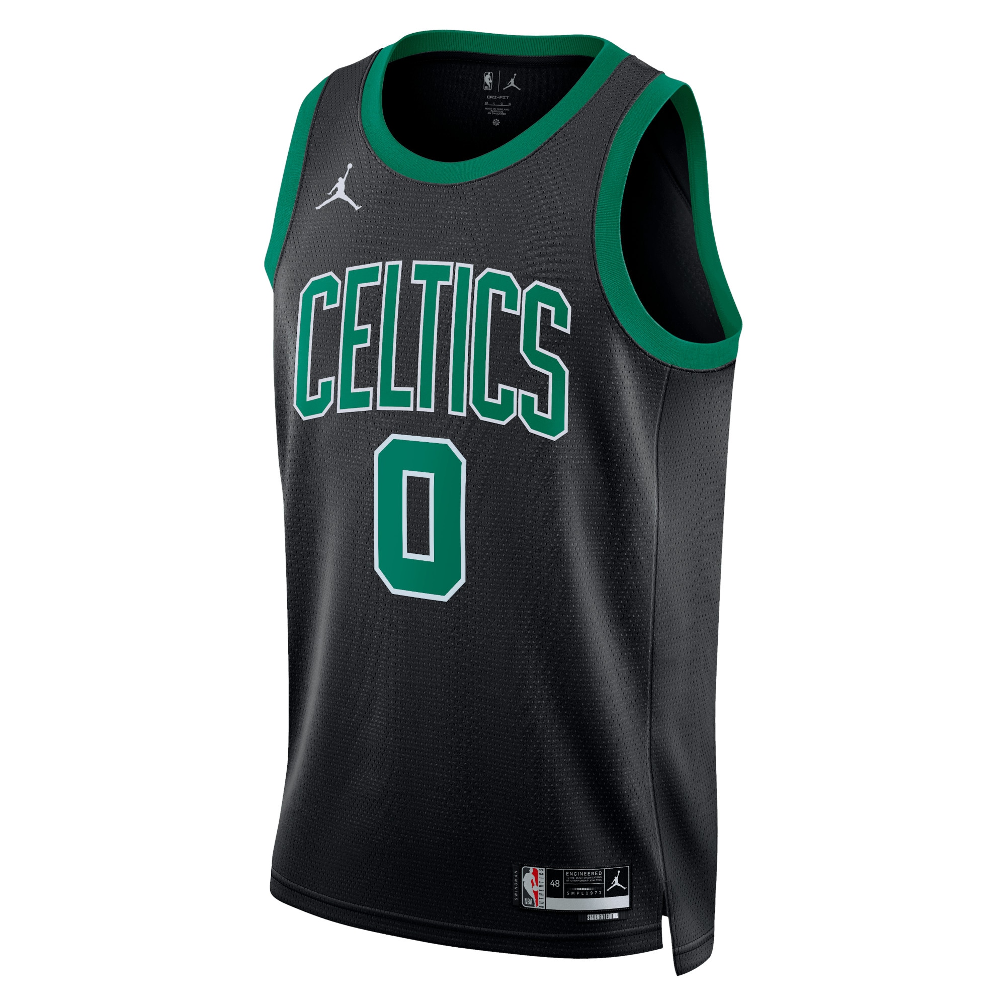 Boston Celtics Jordan Statement Edition Swingman Basketball Jersey - Green - Jayson Tatum - Unisex - JS555