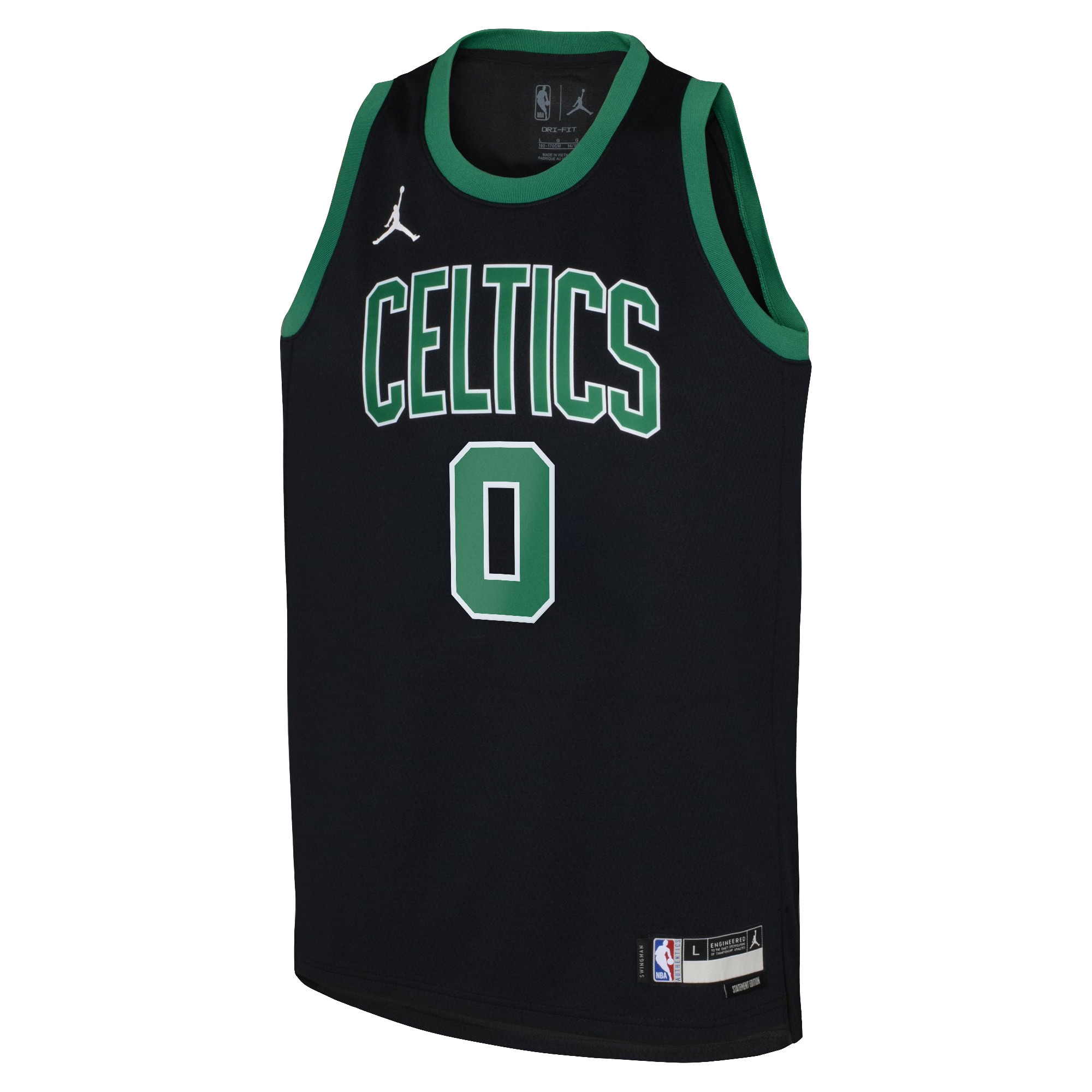 Boston Celtics Jordan Statement Edition Swingman Basketball Jersey 22 - Green - Jayson Tatum - Youth - JS960