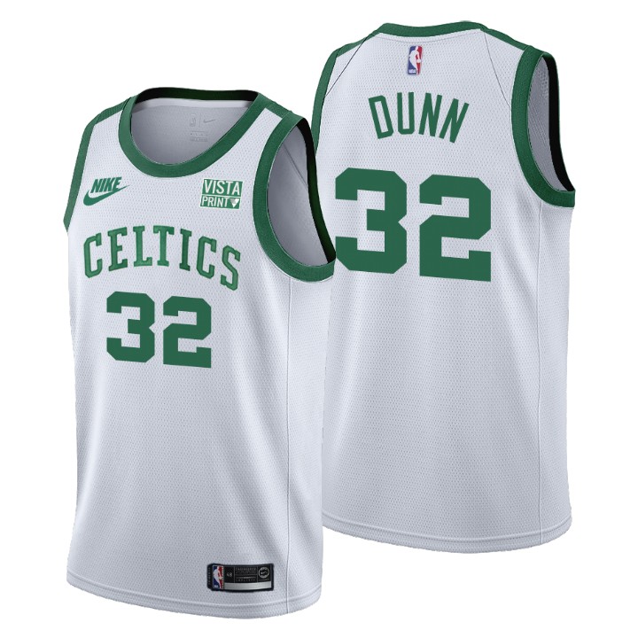 Boston Celtics Kris Dunn 75th Anniversary Basketball Jersey