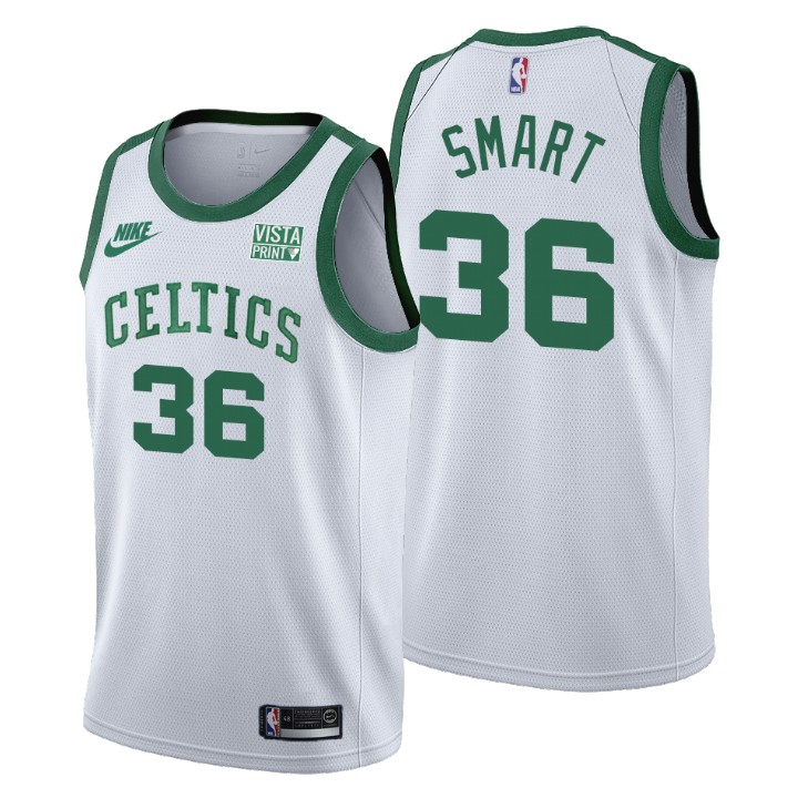 Boston Celtics Marcus Smart 75th Anniversary Basketball Jersey