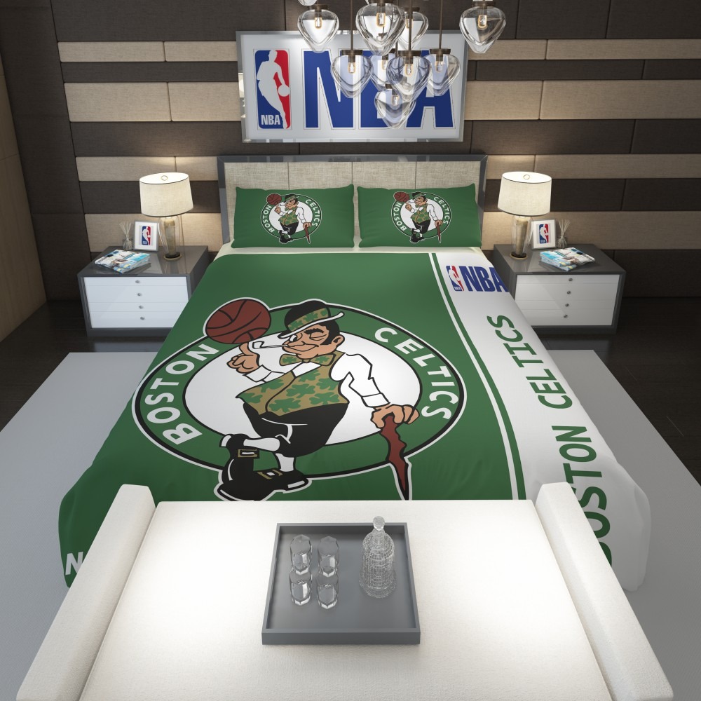 Boston Celtics NBA Basketball Comforter - Custom Bedding Set