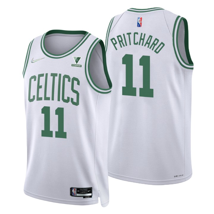 Boston Celtics Payton Pritchard 75th Anniversary Diamond Basketball Jersey Association