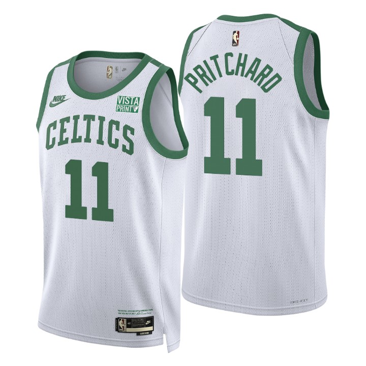 Boston Celtics Payton Pritchard Classic Edition Year Zero Basketball Jersey 75th Season
