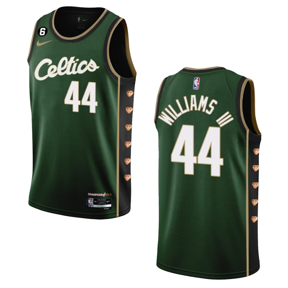Boston Celtics Robert Williams Iii 2022-23 City Edition Dark Green Swingman Basketball Jersey