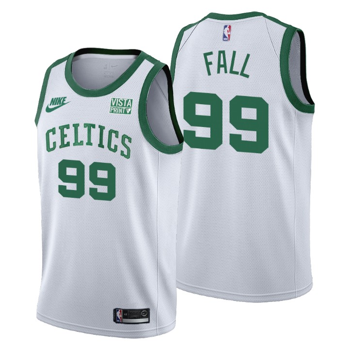 Boston Celtics Tacko Fall 75th Anniversary Basketball Jersey