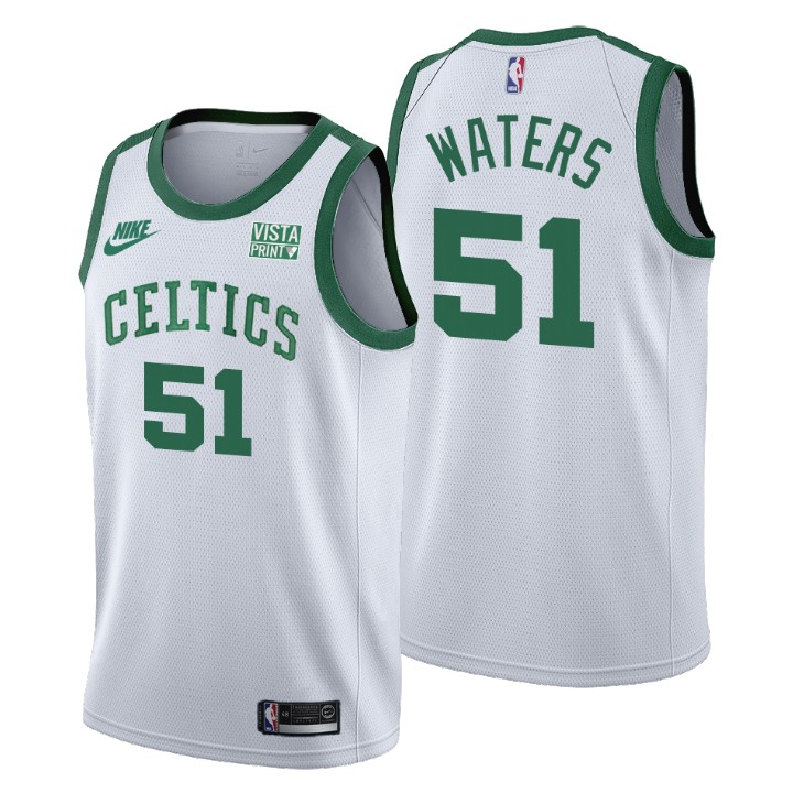 Boston Celtics Tremont Waters 75th Anniversary Basketball Jersey
