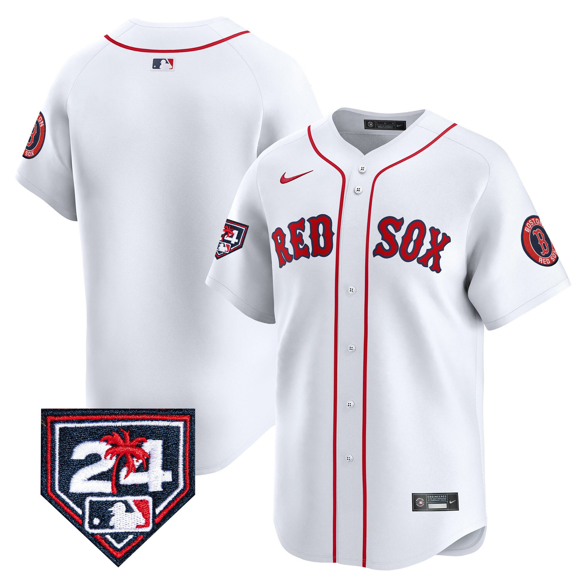 Boston Red Sox 2024 Spring Training Men Jersey - White