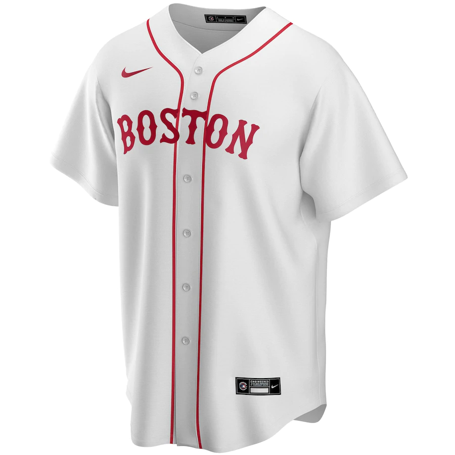 Alternative view of Boston Red Sox Alternate 2020 Replica Team Jersey ÃƒÂ¢Ã¢â€šÂ¬Ã¢â‚¬Å“ White
