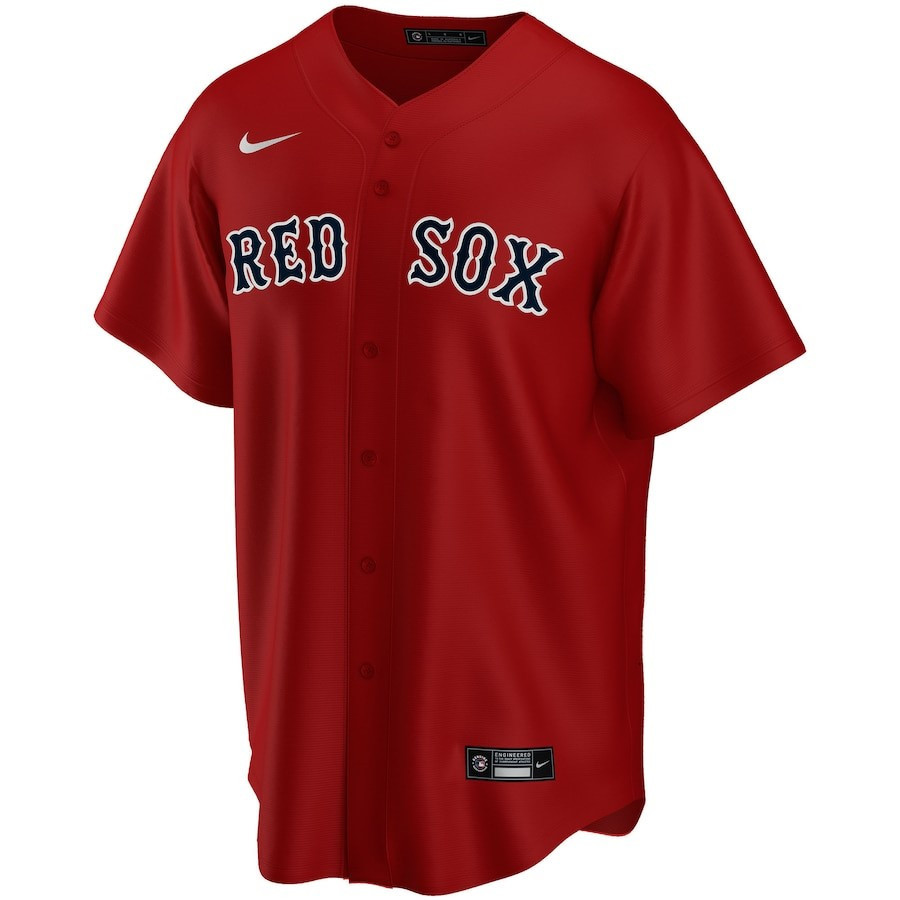 Alternative view of Boston Red Sox Alternate Custom Men Jersey - Red
