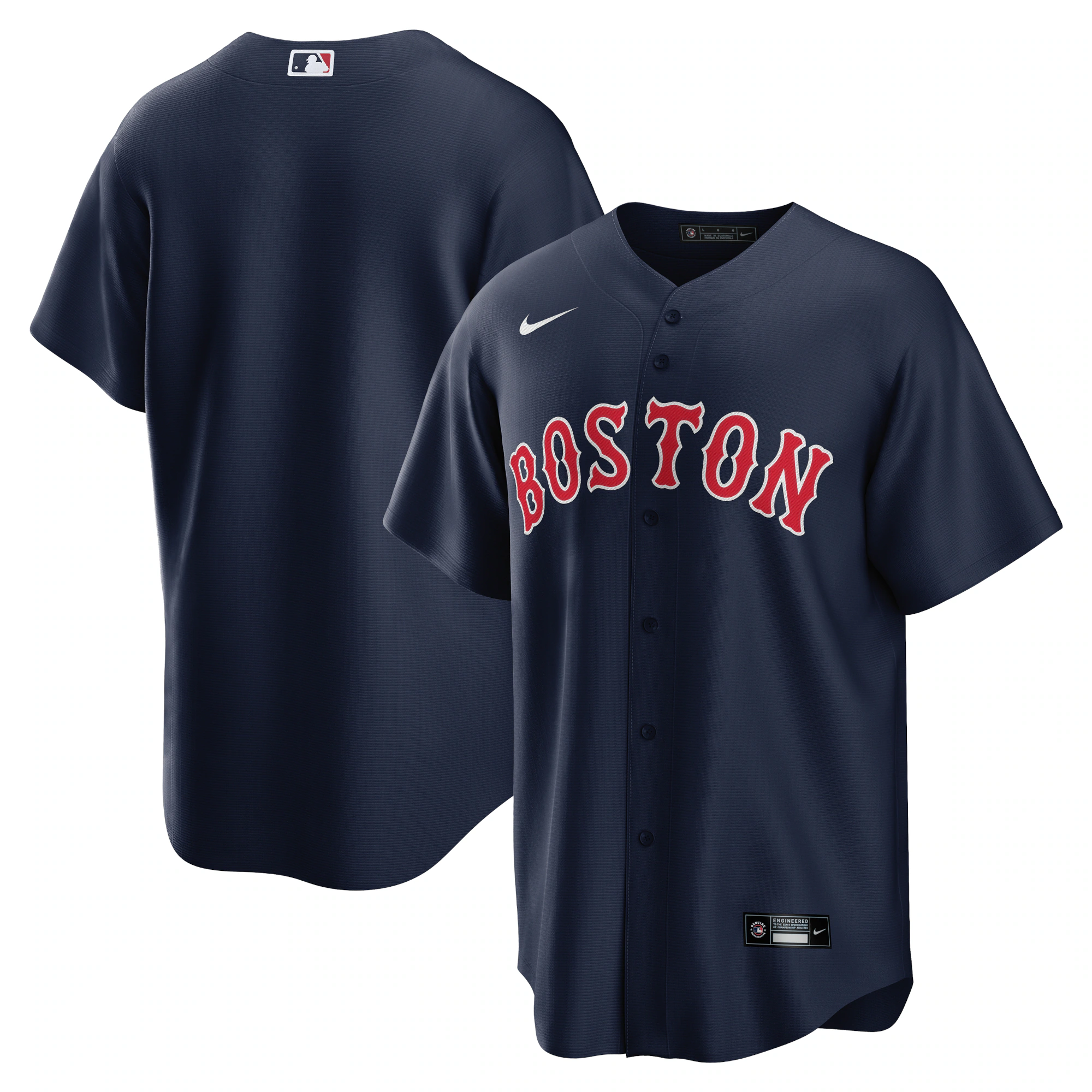 Alternative view of Boston Red Sox Alternate Replica Team Jersey – Navy