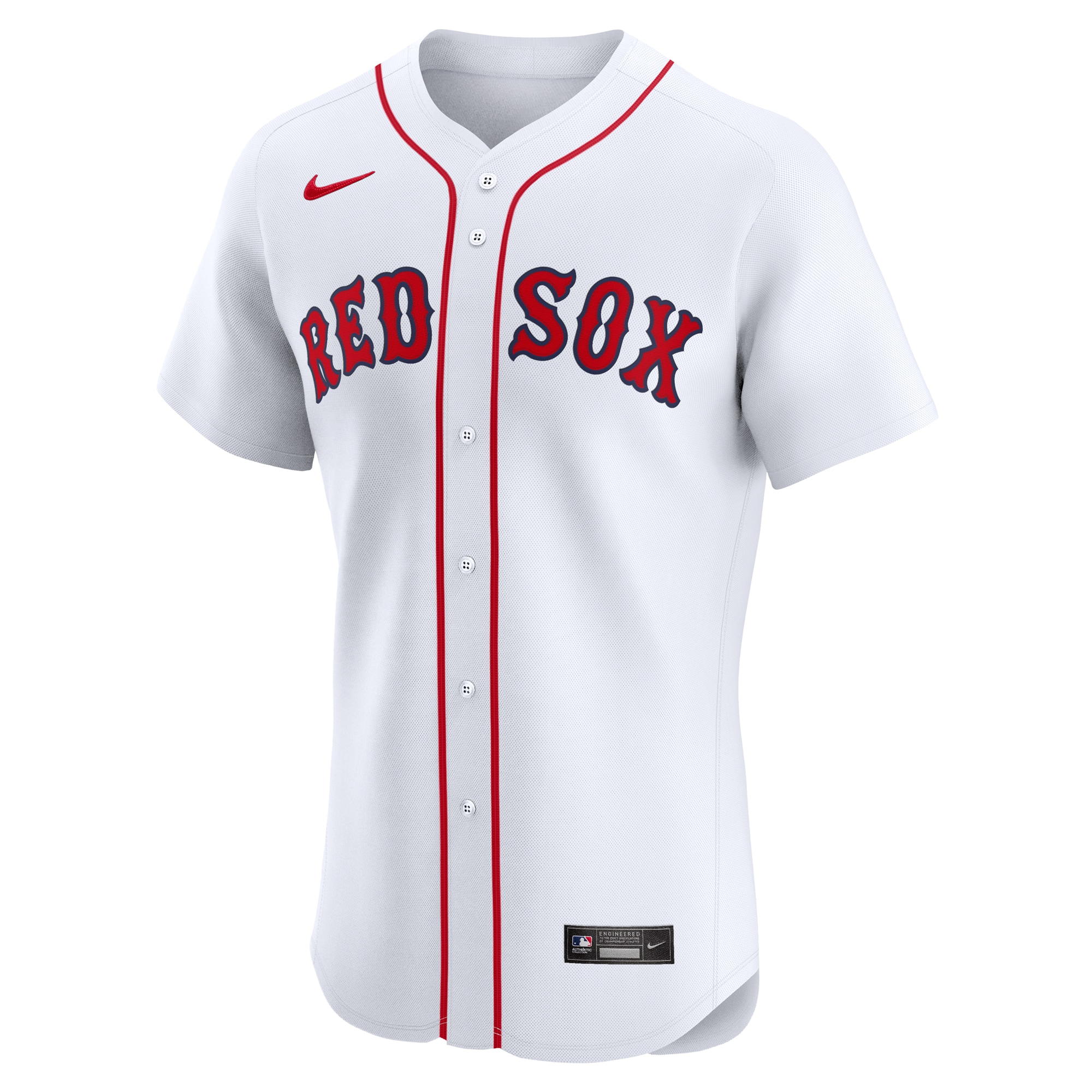 Alternative view of Boston Red Sox Home Elite Pick-a-player Retired Roster Jersey - White