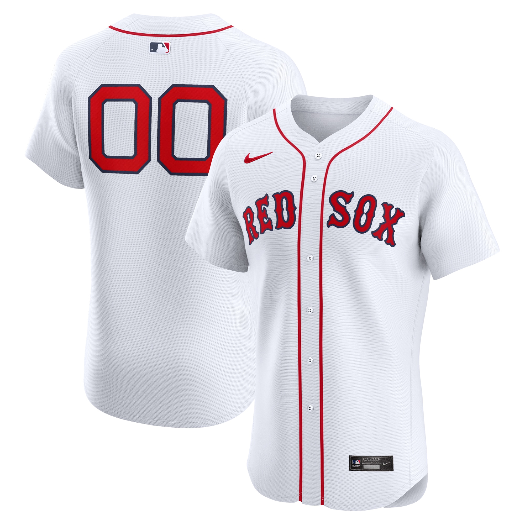 Boston Red Sox Home Elite Pick-a-player Retired Roster Jersey - White