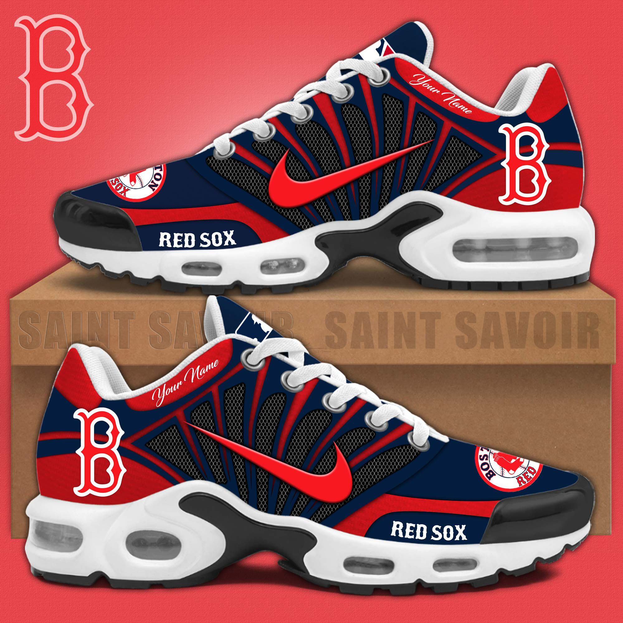 Boston Red Sox Mlb Air Max Plus Shoes