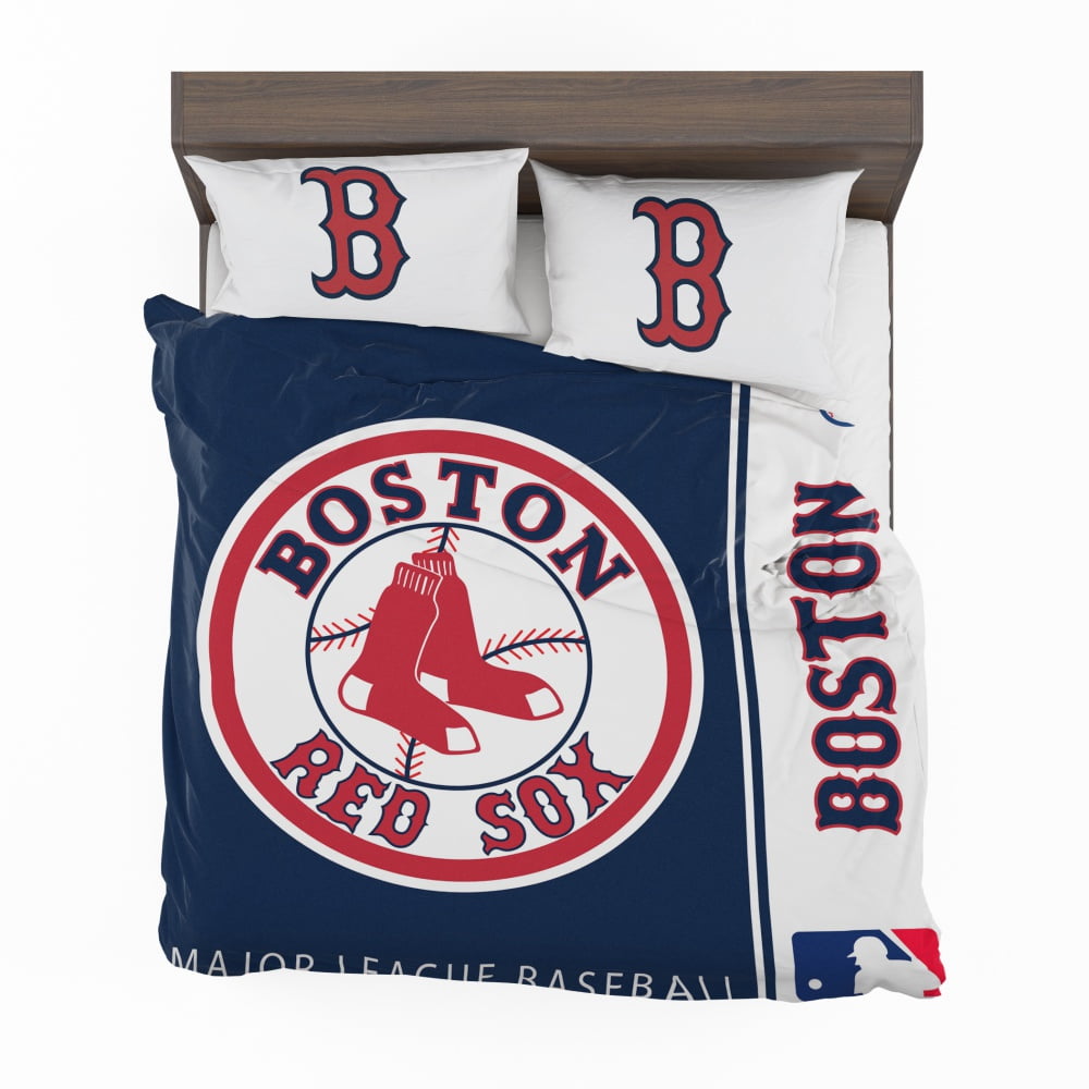Alternative view of Boston Red Sox MLB Baseball American League Bedding Set - Custom Bedding Set