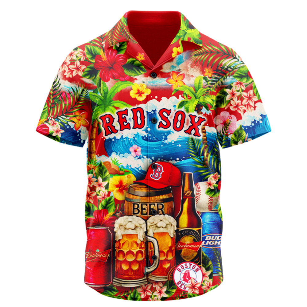 Alternative view of Boston Red Sox Mlb Hawaiian Shirt Special Edition 2025