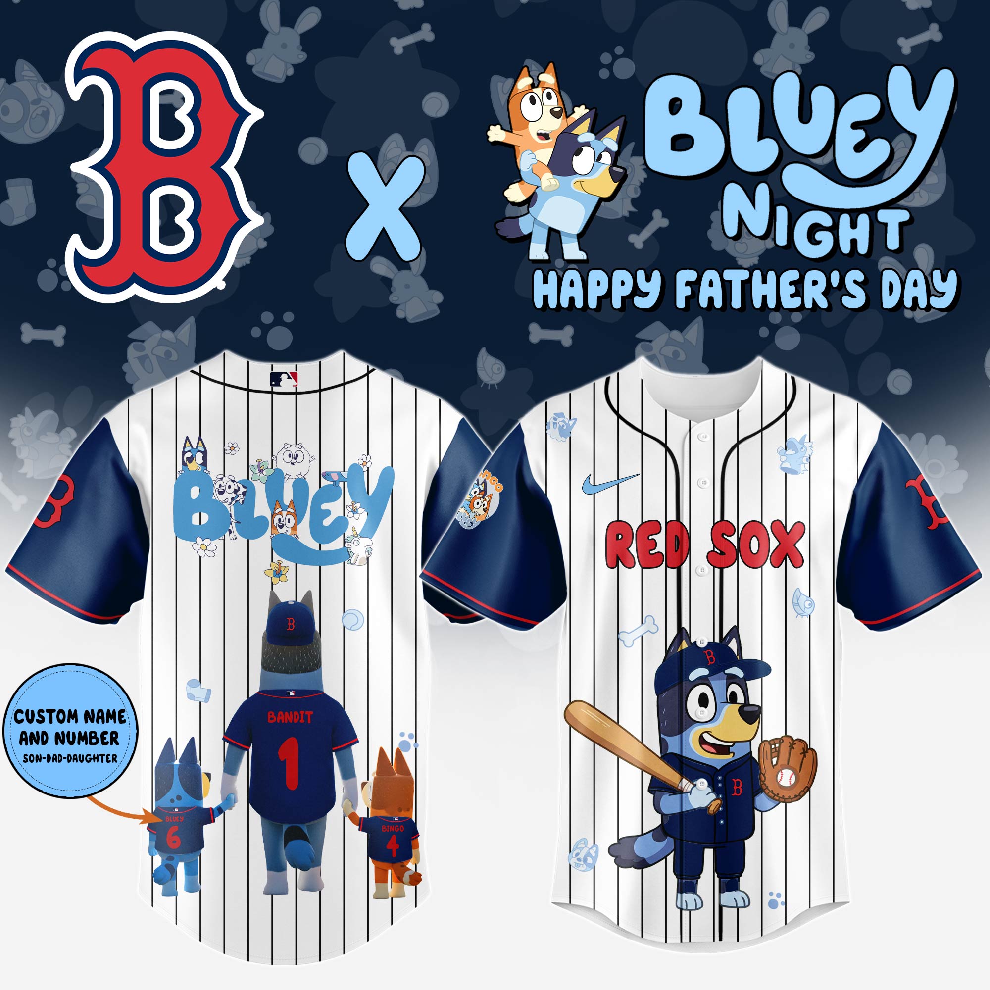 Boston Red Sox Mlb X Law Enforcement Night Edition Jersey 2025