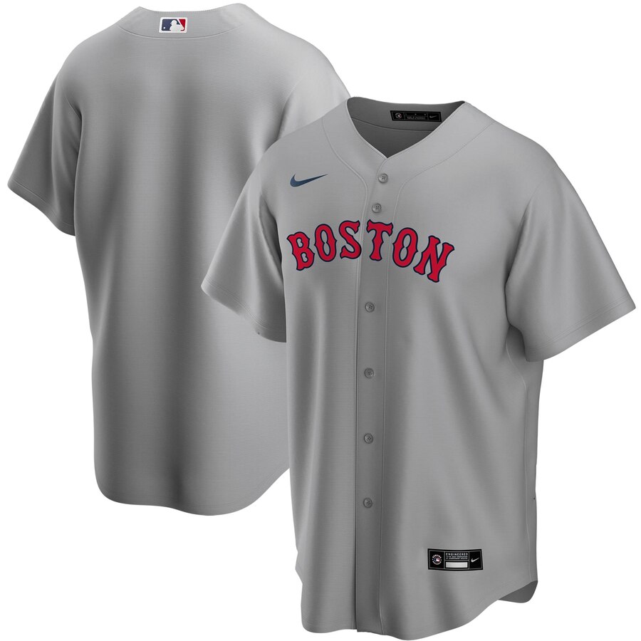 Boston Red Sox Road 2020 Replica Baseball Jersey ÃƒÂ¢Ã¢â€šÂ¬Ã¢â‚¬Å“ Gray