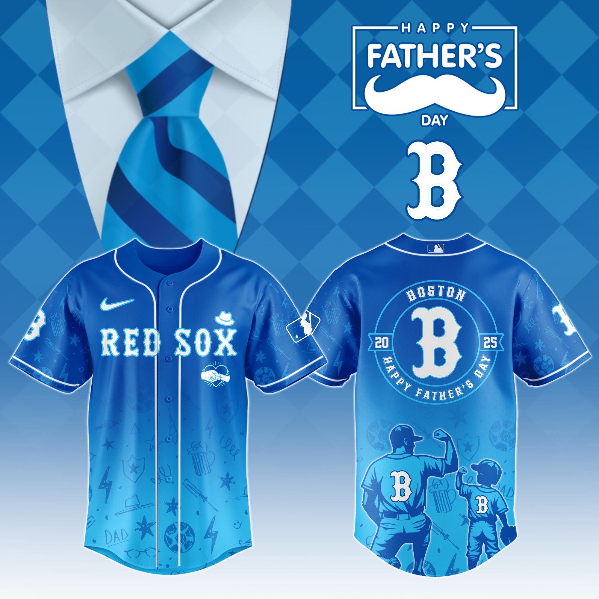 Boston Red Sox Special Father’s Day Limited Edition Jersey