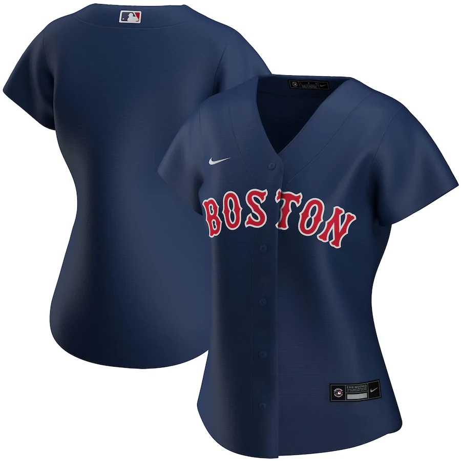 Boston Red Sox Women's Alternate 2020 Replica Team Jersey ÃƒÂ¢Ã¢â€šÂ¬Ã¢â‚¬Å“ Navy