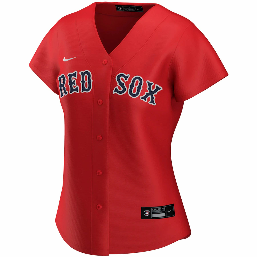 Alternative view of Boston Red Sox Women's Alternate 2020 Replica Team Jersey ÃƒÂ¢Ã¢â€šÂ¬Ã¢â‚¬Å“ Red