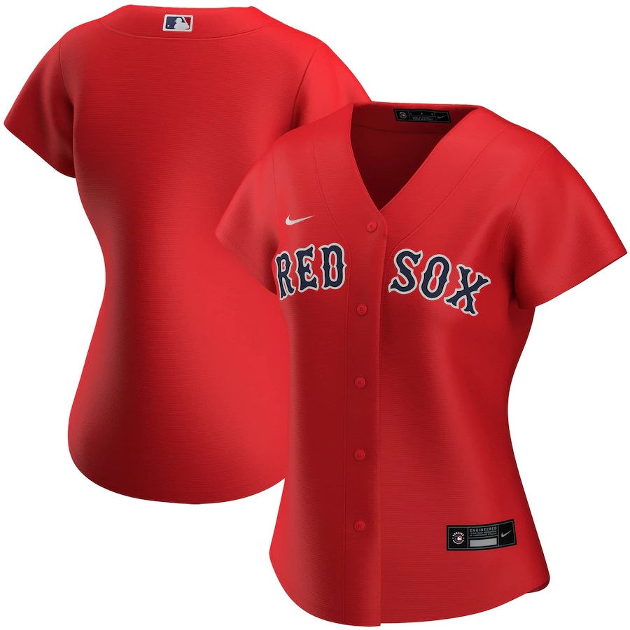 Boston Red Sox Women's Alternate 2020 Replica Team Jersey ÃƒÂ¢Ã¢â€šÂ¬Ã¢â‚¬Å“ Red