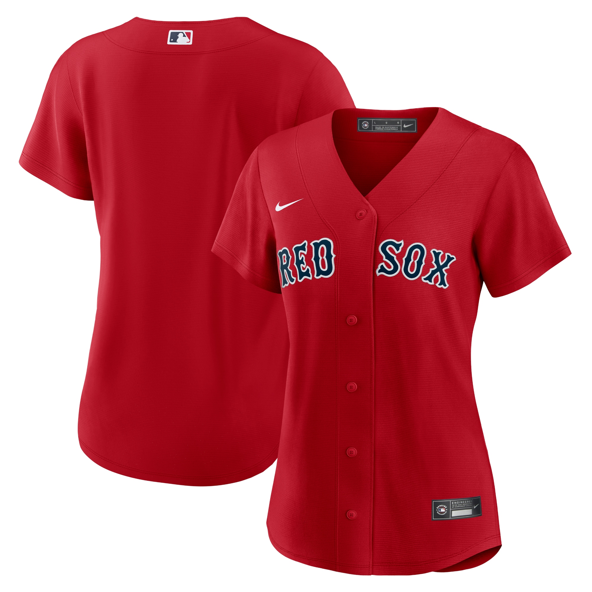 Boston Red Sox Women's Alternate Replica Team Jersey - Red