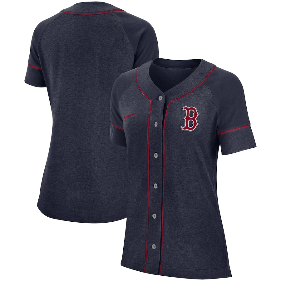 Boston Red Sox Women's Classic Baseball Jersey - Navy