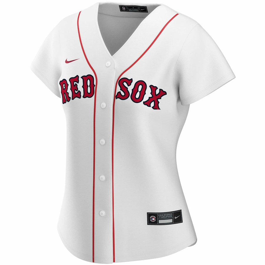 Alternative view of Boston Red Sox Women's Home 2020 Replica Team Jersey ÃƒÂ¢Ã¢â€šÂ¬Ã¢â‚¬Å“ White
