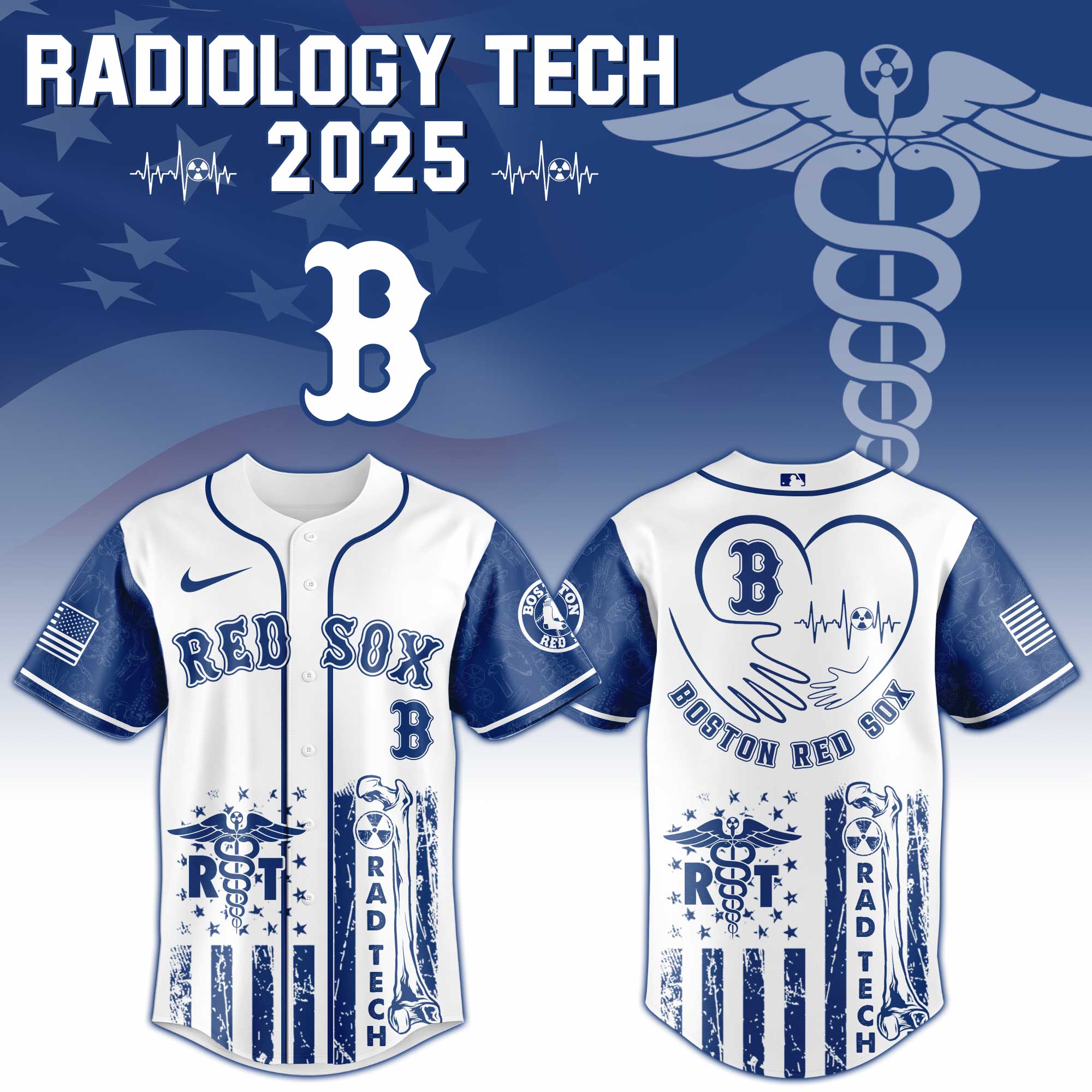 Boston Red Sox X Radiology Tech Night Exclusive Design Jersey