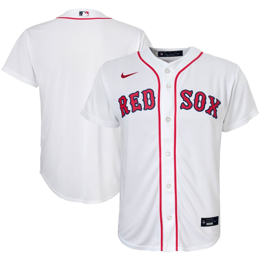 Boston Red Sox Youth Home 2020 Replica Team Jersey - White