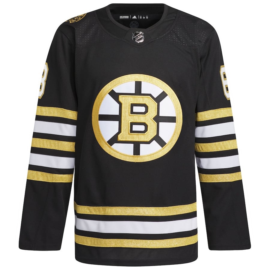 Alternative view of Brad Marchand 63 Boston Bruins Primegreen Men Hockey Jersey - Black - JS152 