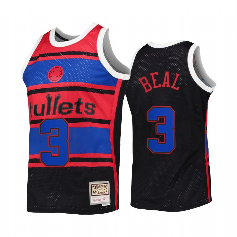 Bradley Beal 3 Washington Wizards Reload 2.0 Black Basketball Jersey HWC Swingman - JS997 