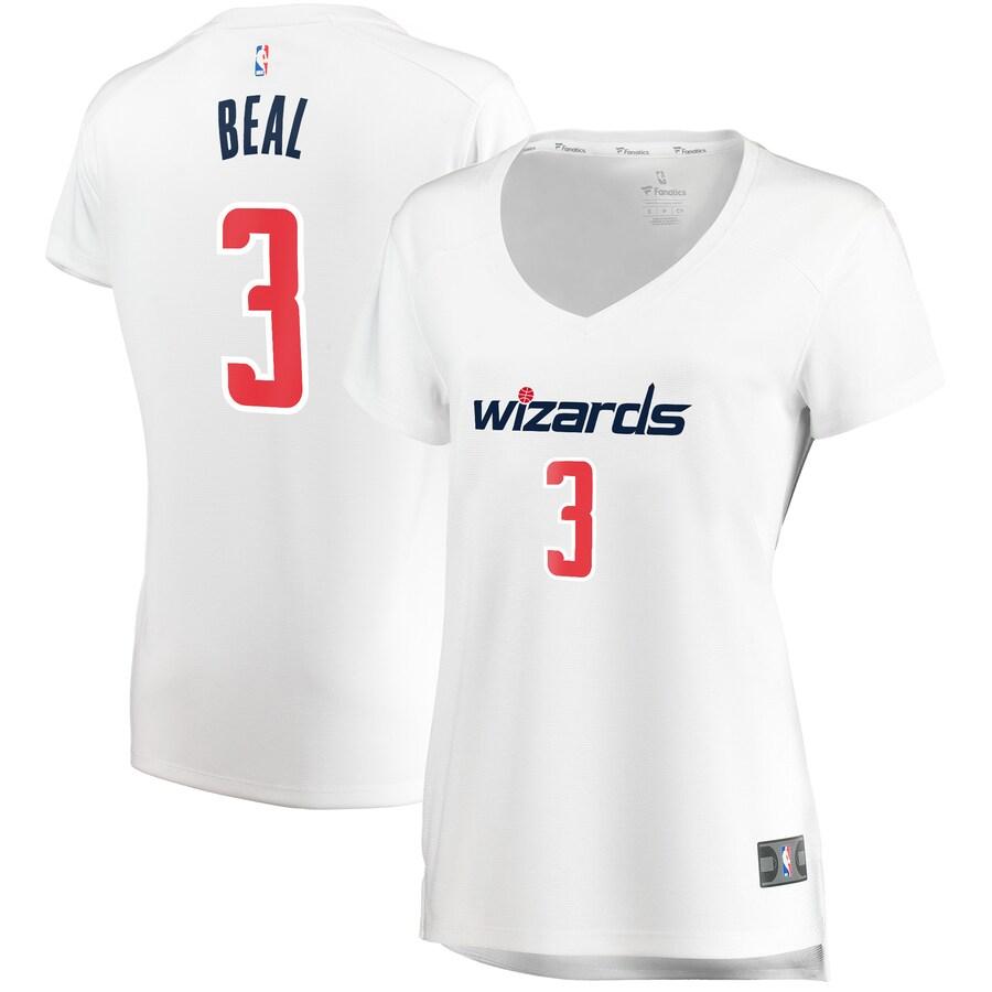 Bradley Beal Washington Wizards Fanatics Branded Women's Fast Break Player Basketball Jersey - Association Edition - White