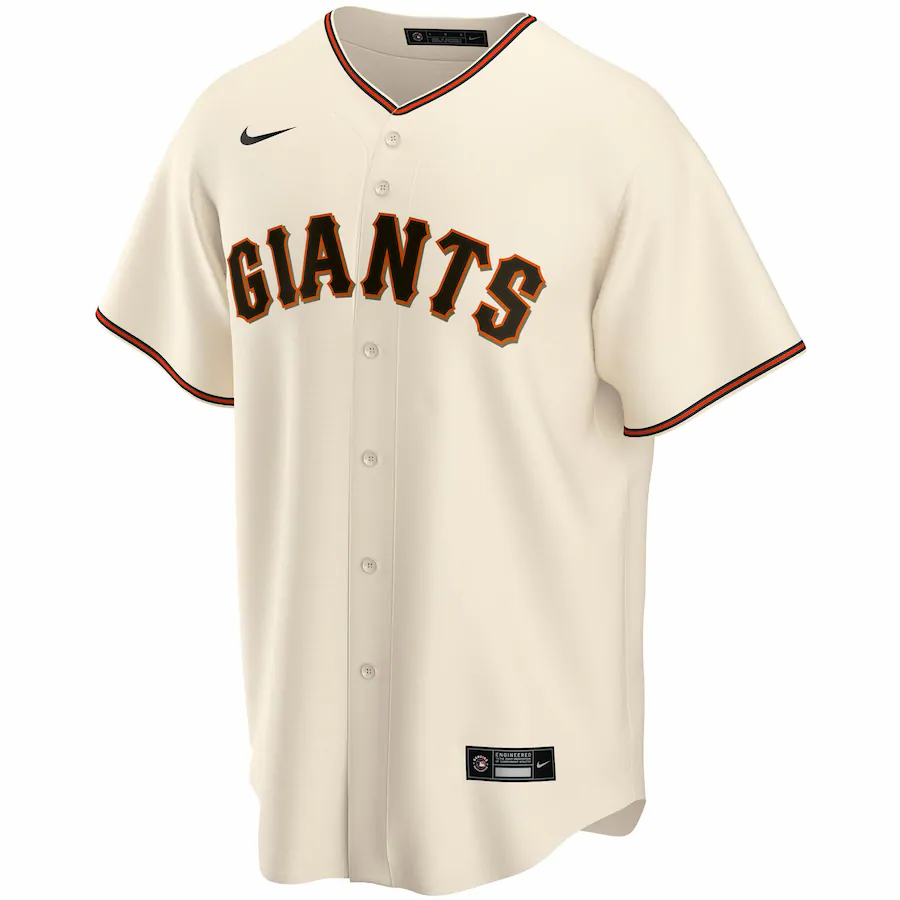 Alternative view of Brandon Crawford San Francisco Giants Home 2020 Replica Player Baseball Jersey ÃƒÂ¢Ã¢â€šÂ¬Ã¢â‚¬Å“ Cream