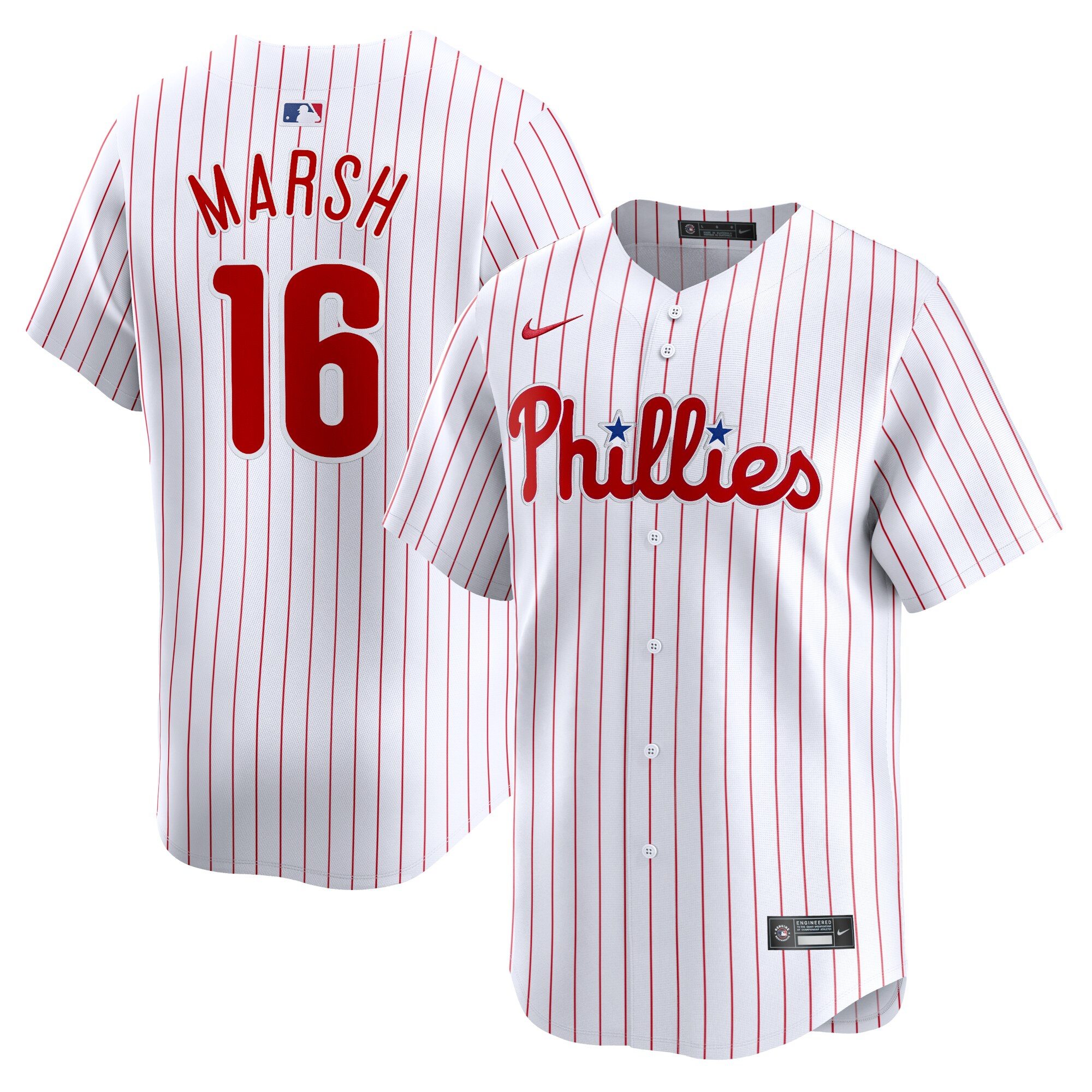 Brandon Marsh Philadelphia Phillies Home Limited Player Baseball Jersey - White