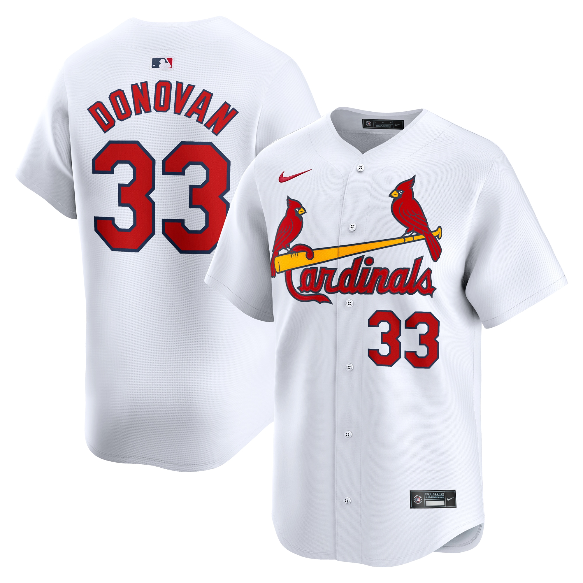 Brendan Donovan St. Louis Cardinals Home Limited Player Baseball Jersey White