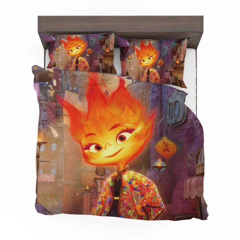 Alternative view of Brook Ripple Elemental Awakening Bedding Set - Custom Bedding Set